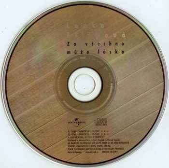 CD Lenka Filipová: Za Všechno Může Láska