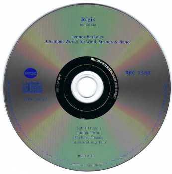 CD Lennox Berkeley: Chamber Works For Wind, Strings & PIano