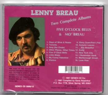 CD Lenny Breau: Five O'Clock Bells / Mo' Breau
