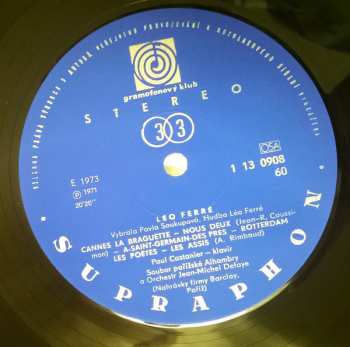 LP Léo Ferré: Cannes La Braguette