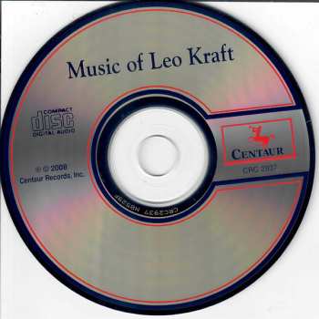 CD Leo Kraft: Seven Hebrew Songs / Three Inventions For Two Alto Flutes / Five Sonnets Of William Shakespeare / First Fantasy For Flute And Piano / Piano Fantasy