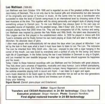 CD Leo Mathisen: Greatest Hits, Original Recordings 1941-1944