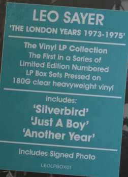 3LP/Caja Leo Sayer: The London Years 1973-1975 LTD | NUM | CLR