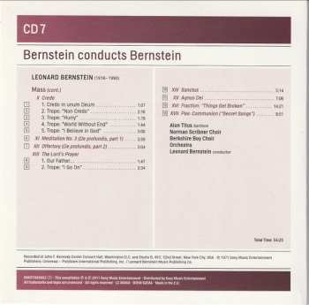 7CD/Caja Leonard Bernstein: Bernstein Conducts Bernstein: Stage Works • Symphonies • Ballets • Choral Works • Songs