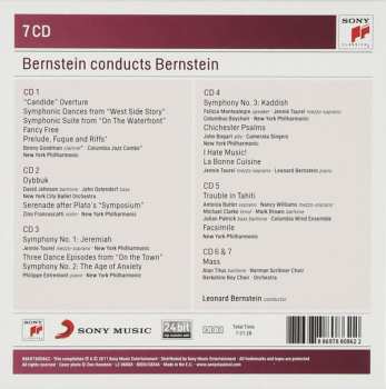 7CD/Caja Leonard Bernstein: Bernstein Conducts Bernstein: Stage Works • Symphonies • Ballets • Choral Works • Songs