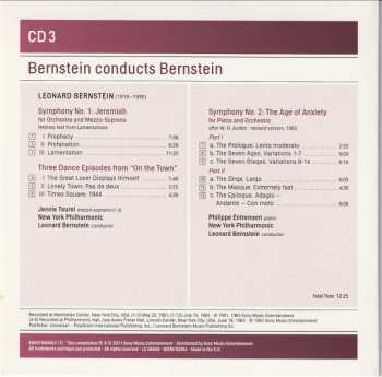 7CD/Caja Leonard Bernstein: Bernstein Conducts Bernstein: Stage Works • Symphonies • Ballets • Choral Works • Songs