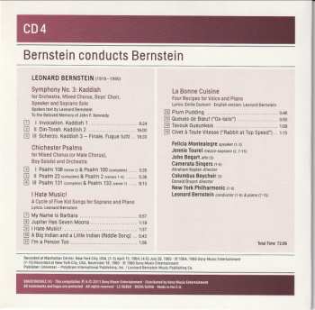 7CD/Caja Leonard Bernstein: Bernstein Conducts Bernstein: Stage Works • Symphonies • Ballets • Choral Works • Songs
