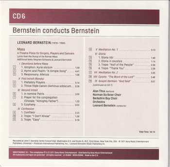 7CD/Caja Leonard Bernstein: Bernstein Conducts Bernstein: Stage Works • Symphonies • Ballets • Choral Works • Songs