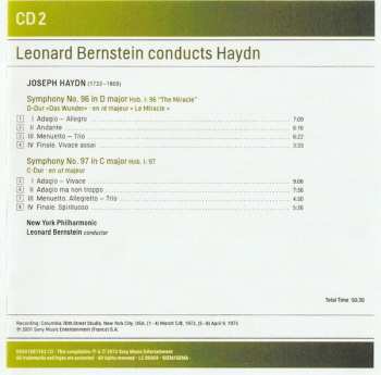 5CD Leonard Bernstein: Leonard Bernstein Conducts Haydn • The London Symphonies (Nos. 93–104)