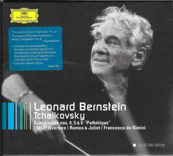 4CD/Caja Pyotr Ilyich Tchaikovsky: Symphonies Nos. 4, 5 & 6 "Pathétique" | "1812" Overture | Romeo & Juliet | Francesca Di Rimini