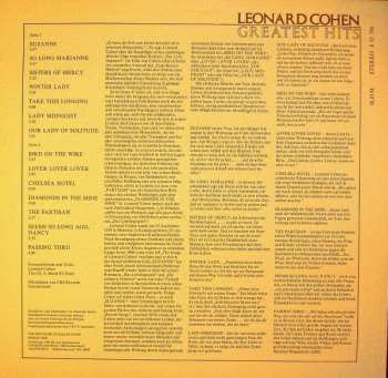 LP Leonard Cohen: Greatest Hits