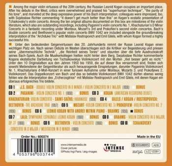 10CD/Caja Leonid Kogan: Milestones Of A Legend