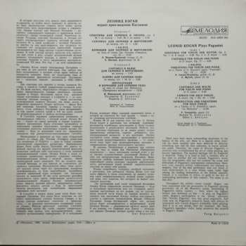 LP Leonid Kogan: Plays Paganini Works