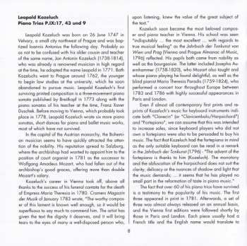 CD Leopold Koželuh: Piano Trios Vol. 4