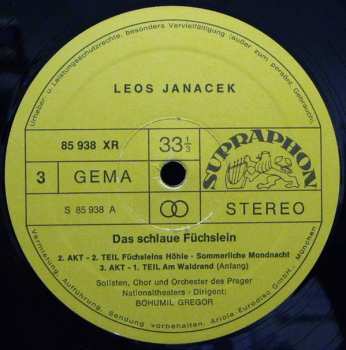 2LP/Caja Leoš Janáček: Das Schlaue Füchslein