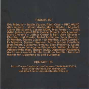 CD Leprosy: Obnoxious Futuristic Vision