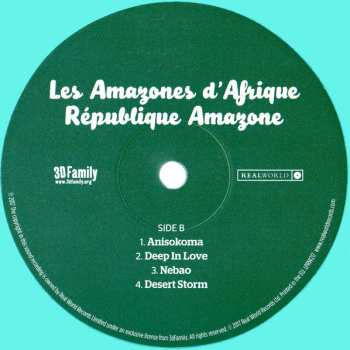 LP Les Amazones D'Afrique: République Amazone CLR