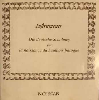 CD Claire Lefilliâtre: Die Deutsche Schalmey Ou La Naissance Du Hautbois Baroque