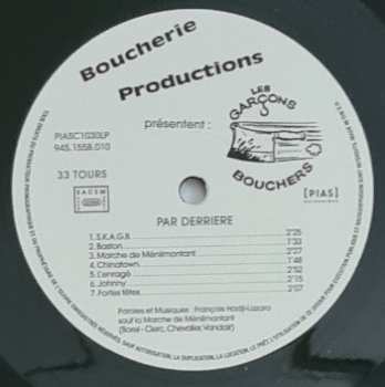 LP Les Garcons Bouchers: Les Garçons Bouchers