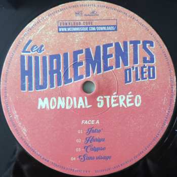2LP Les Hurlements d'Léo: Mondial Stéréo