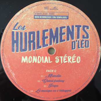 2LP Les Hurlements d'Léo: Mondial Stéréo