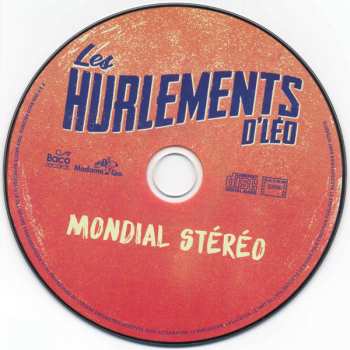 CD Les Hurlements d'Léo: Mondial Stéréo DIGI