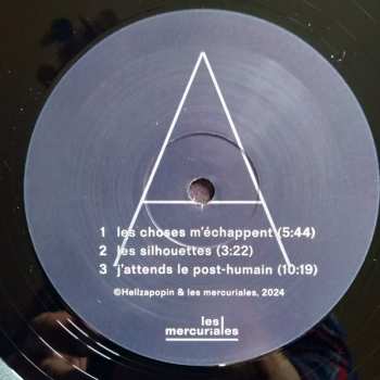 LP Les Mercuriales: Les choses m'échappent