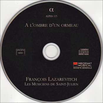 CD Francois Lazarevitch: A L'Ombre D'un Ormeau (Brunettes & Contredanses)