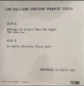 LP Les Rallizes Denudes: Les Rallizes Denudes 'France' Demos LTD