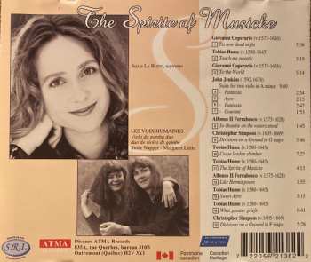 CD Alfonso Ferrabosco: The Spirit Of Musicke / Viola and Voice