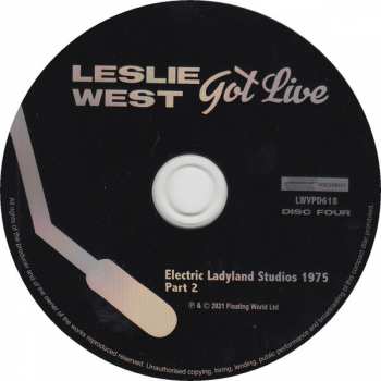 4CD/Caja Leslie West: Got Live