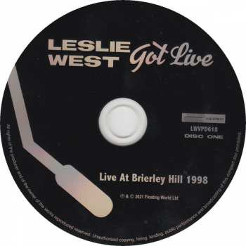 4CD/Caja Leslie West: Got Live