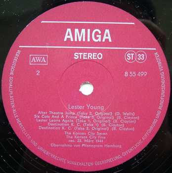 LP Lester Young: Lester Young