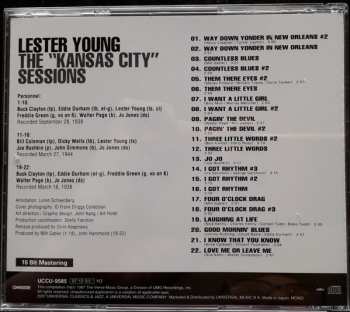 CD Lester Young: The "Kansas City" Sessions LTD