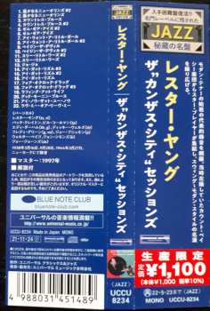 CD Lester Young: The "Kansas City" Sessions LTD