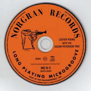 CD Lester Young: Lester Young With The Oscar Peterson Trio #1 LTD