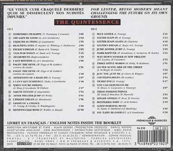 2CD Lester Young: The Quintessence
