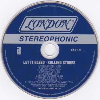 2LP/SP/Caja/2SACD The Rolling Stones: Let It Bleed DLX | LTD | NUM