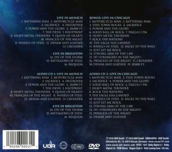 2CD/DVD Saxon: Let Me Feel Your Power