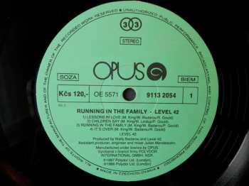 LP Level 42: Running In The Family