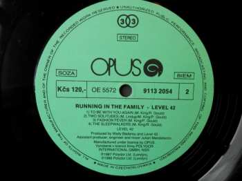 LP Level 42: Running In The Family