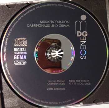 CD Lex van Delden: Chamber Music