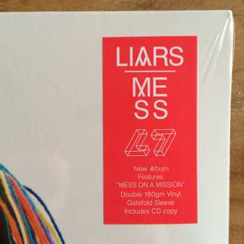 2LP/CD Liars: Mess