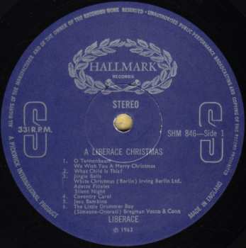 LP Liberace: A Liberace Christmas