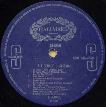 LP Liberace: A Liberace Christmas