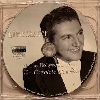 CD Liberace: Liberace At The Hollywood Bowl ~ The Complete Concert