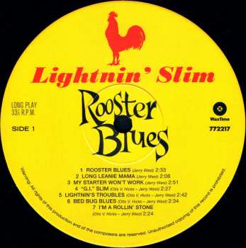 LP Lightning Slim: Rooster Blues LTD