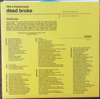 LP Like A Motorcycle: Dead Broke CLR | LTD