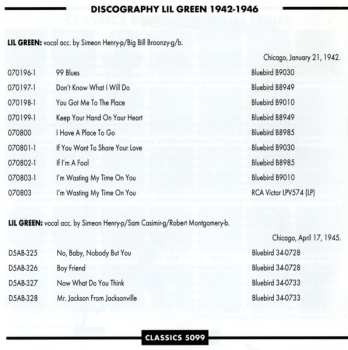 CD Lil Green: The Chronological Lil Green 1942-1946