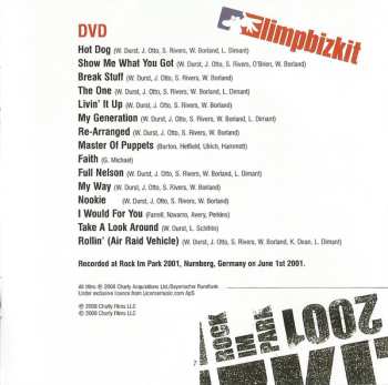 CD/DVD Limp Bizkit: Rock Im Park 2001